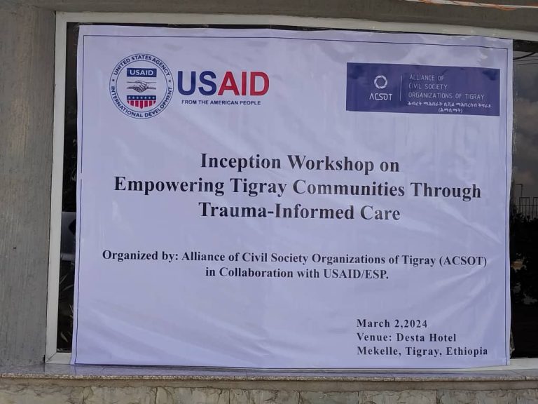 Empowering Communities of Tigray through Trauma-Informed Care